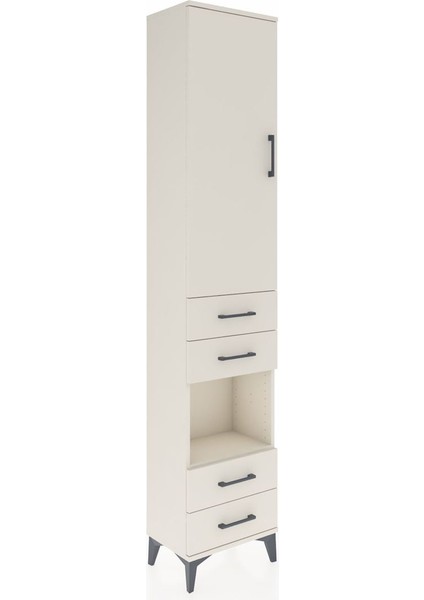 Arges Dolap 4 Raflı 4 Çekmeceli Tek Kapaklı 44X30X221 Aytaşı-Aytaşı fiyatları