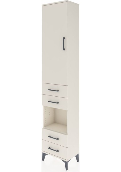 Arges Dolap 4 Raflı 4 Çekmeceli Tek Kapaklı 44X30X221 Aytaşı-Aytaşı modelleri