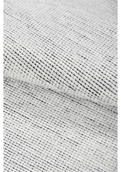 Azra Oval Beyaz Halı | Yıkanabilir, Kaymaz Taban, Yumuşak Dokulu Antre ve Mutfak Kilimi