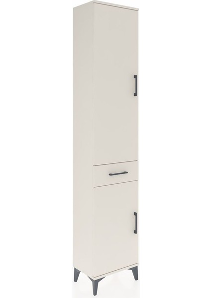 Arges Dolap 4 Raflı Tek Çekmeceli 2 Kapaklı 44X30X221 Aytaşı-Aytaşı fiyatları