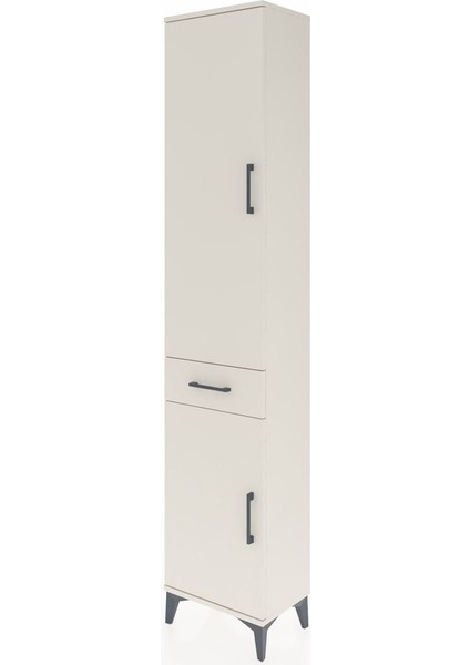 Arges Dolap 4 Raflı Tek Çekmeceli 2 Kapaklı 44X30X221 Aytaşı-Aytaşı modelleri