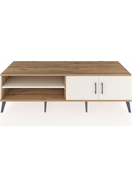Kronos Tv Ünitesi 2 Raflı 2 Kapaklı 176X59X51 Çam-Aytaşı/aytaşı