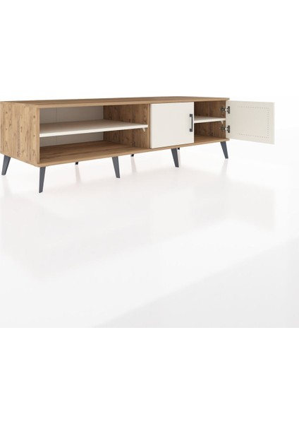 Kronos Tv Ünitesi 2 Raflı 2 Kapaklı 176X59X51 Çam-Aytaşı/aytaşı indirimleri