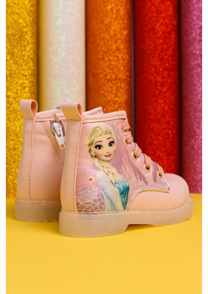 Ester Pudra Çizgi Karakter Baskılı Bağcıklı Işıklı Bebe Bot indirimleri