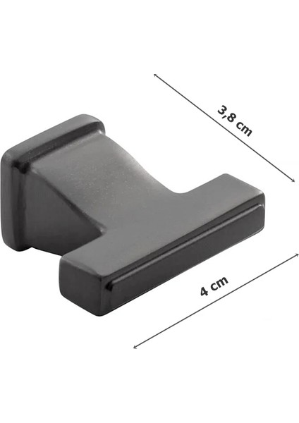 Doğanlar Techno Tek Vidalı Düğme Mobilya Kulp Antrasit fiyatları