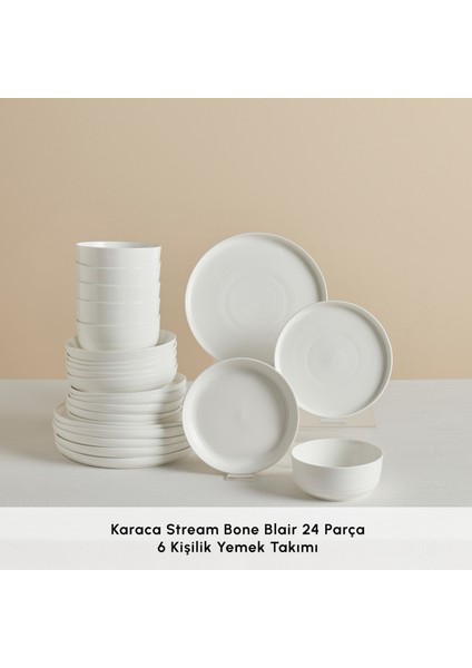 Stream Bone Blair 24 Parça 6 Kişilik Yemek Takımı modelleri