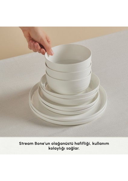 Stream Bone Blair 24 Parça 6 Kişilik Yemek Takımı indirimleri
