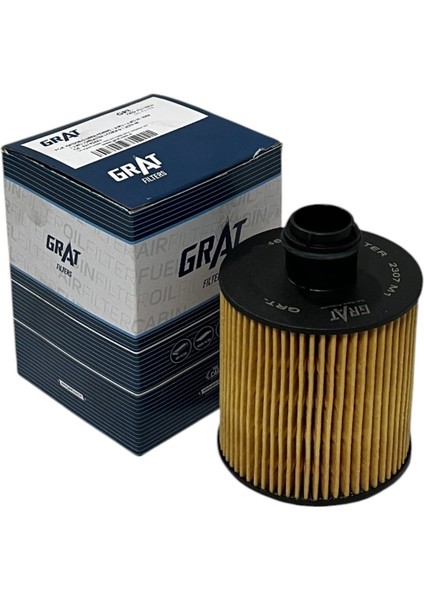 Fiat 500, 500 C, 500 L 1.3 D 62-70 Kw 2010-2018 Çüklü Geniş Delikli Yağ Filtresi