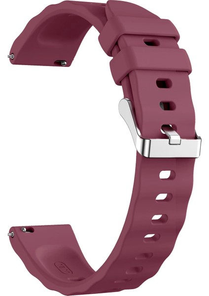 Huawei Watch GT6 41mm / Gt5 / Gt4 / 41mm Uyumlu ZigZag Tasarımlı Silikon Kordon 18MM modelleri