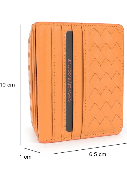 , Hakiki Deri Kartlık 1539852Z01 Turuncu fiyatları