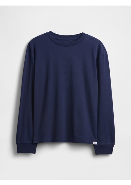 Erkek Çocuk Lacivert Relaxed T-Shirt