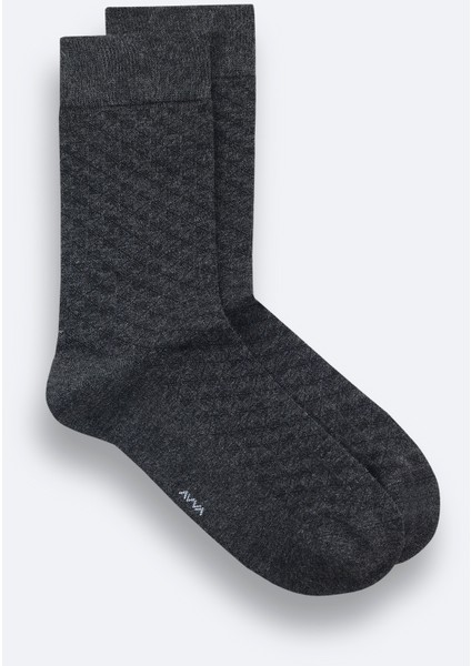 Erkek Antrasit Desenli Bambu Soket Çorap A52Y8502 fiyatları