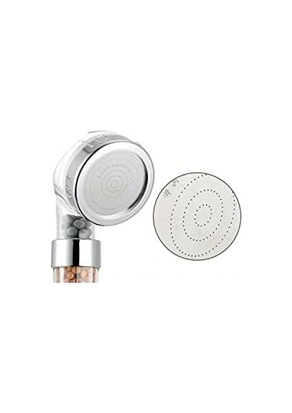 Filtreli ve Su Tasarruflu Arıtmalı Duş Başlığı Seti - Boncuklu Başlık Hortum ve Mafsal Seti modelleri