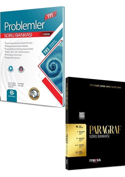 Bilgisarmal+Marka 2026 Tyt Problemler+Paragraf Soru Bankası Seti