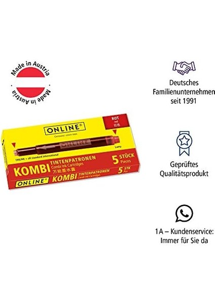 Online Combi Cartridge Red fiyatları