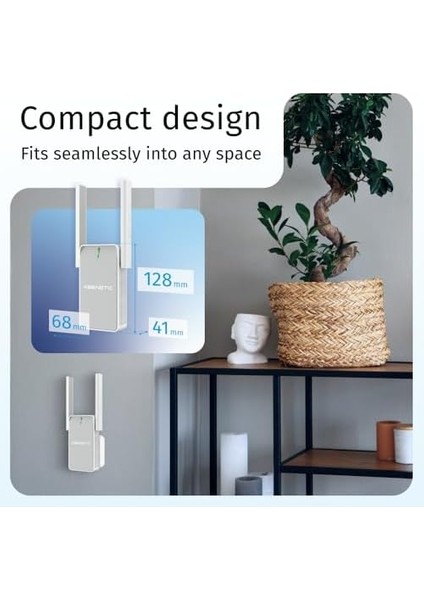 Keenetic Buddy 6 AX3000 Menzil Genişletici Wi-Fi Mesh Repeater Extender Access Point KN-3411 modelleri