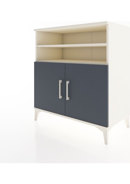 Hyperion Şifonyer 4 Raflı 2 Kapaklı 88X44X96 Aytaşı-Antrasit modelleri