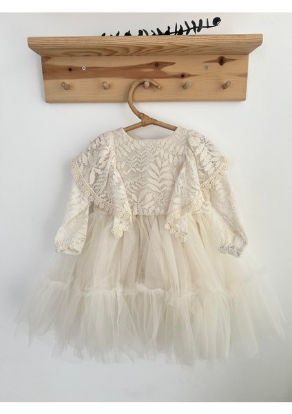 Kız Bebek Elbise Kız Çocuk Elbise Doğum Günü Parti Düğün Elbise Dantelli Kısa Kol Astarlı Elbise modelleri