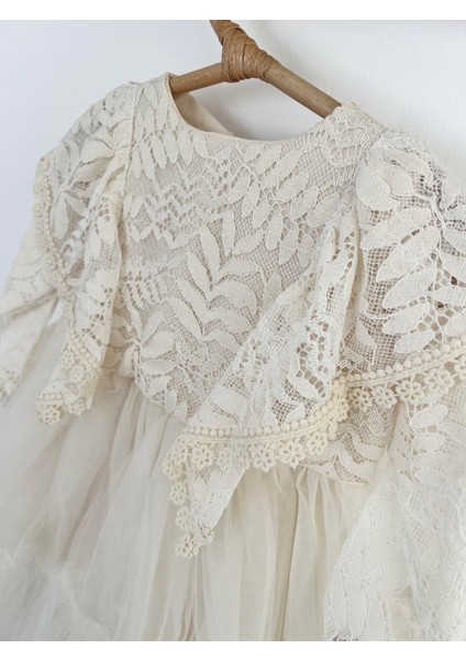 Kız Bebek Elbise Kız Çocuk Elbise Doğum Günü Parti Düğün Elbise Dantelli Kısa Kol Astarlı Elbise fırsatları