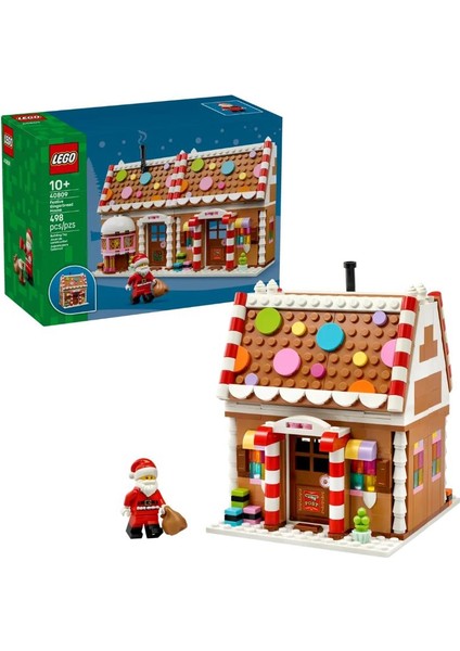 Festive Gingerbread House 40809