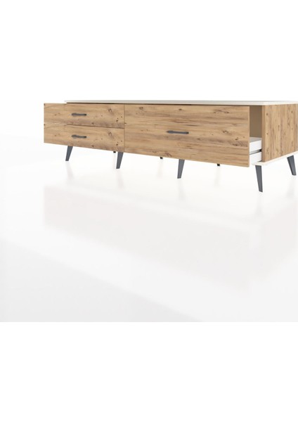 Kronos Tv Ünitesi 3 Çekmeceli 176X59X51 Çam-Aytaşı/çam modelleri