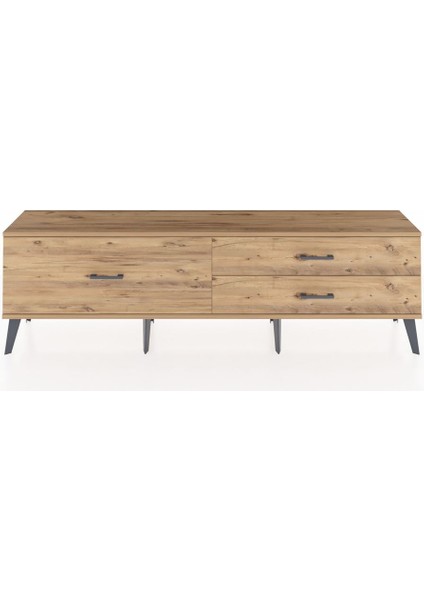 Arges Tv Ünitesi 3 Çekmeceli 176X30X51 Çam-Çam/çam