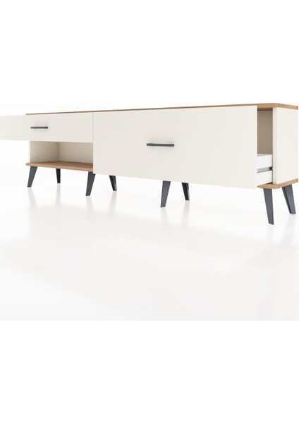 Arges Tv Ünitesi 2 Çekmeceli 176X30X51 Aytaşı-Çam/aytaşı fırsatları