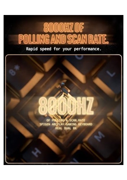 Arcplay Rgb Q Kablolu Mekanik Gaming Klavye Oyuncular Için Tasarlandı Multi-Fonksiyon Ses Ayarı (Cherry Mx Brown Switch / 8000 Hz Speed For Performance) PJ2100US - APP06427 modelleri