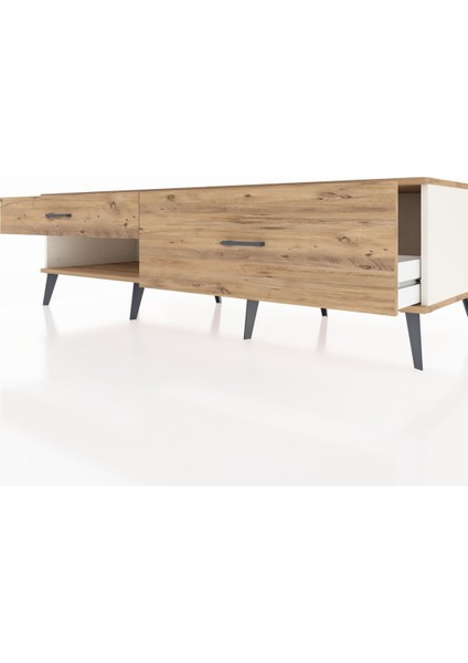 Kronos Tv Ünitesi 2 Çekmeceli 176X59X51 Aytaşı-Çam/çam fırsatları
