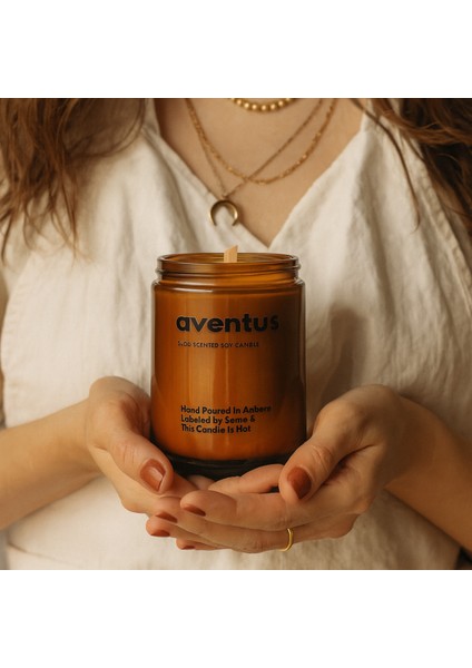 : Aventus : Amber Cam Kavanozda : Kokulu Soya Mum (Bergamot, Pempe Biber, Elma, Paçuli, Yasemin, Musk) modelleri