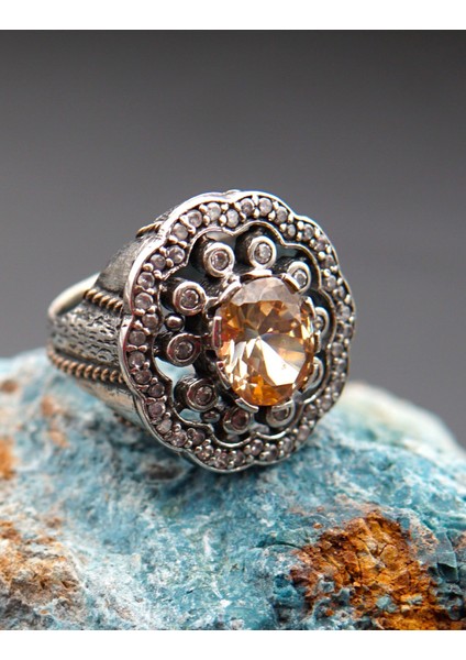 925 Ayar Kadın Gümüş Yüzük SY00075 fiyatları