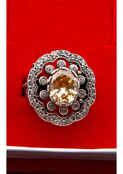 925 Ayar Kadın Gümüş Yüzük SY00075 fırsatları