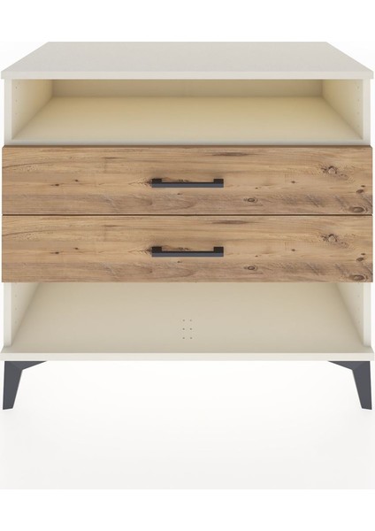 Hyperion Şifonyer Tek Raflı 2 Çekmeceli 88X44X80 Aytaşı-Çam