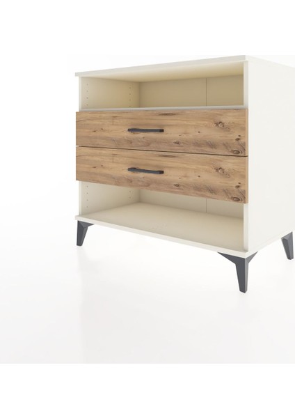 Hyperion Şifonyer Tek Raflı 2 Çekmeceli 88X44X80 Aytaşı-Çam modelleri