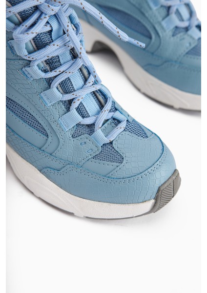 Nency Mavi Bağcıklı Kadın Spor Bot modelleri