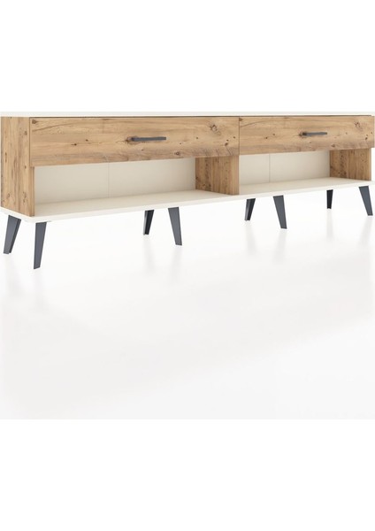 Arges Tv Ünitesi 2 Çekmeceli 176X30X51 Çam-Aytaşı/çam fiyatları