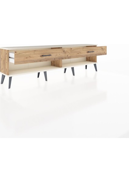 Arges Tv Ünitesi 2 Çekmeceli 176X30X51 Çam-Aytaşı/çam indirimleri