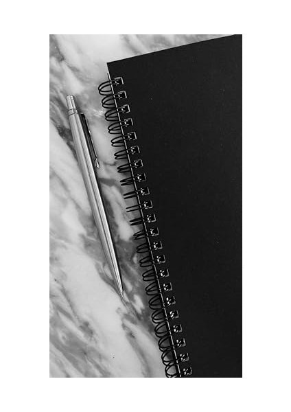 Tanıtım Spiralli Defter, Siyah Kapaklı, A5 Boyutunda (15X21 Cm), 100 Yaprak (Çizgili) modelleri