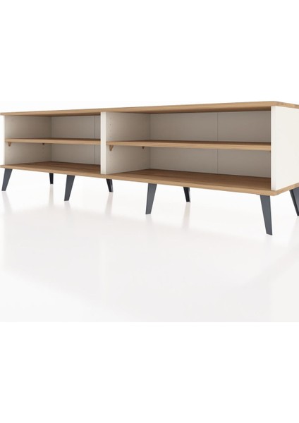 Hyperion Tv Ünitesi 2 Raflı 176X44X51 Aytaşı-Çam/çam fırsatları