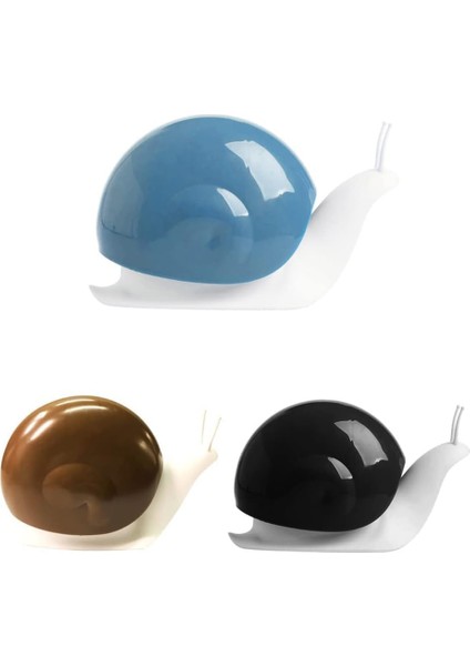 Sevimli Salyangoz Şeklinde Sıvı Sabunluk, Plastik, Çok Renkli, 11 cm Yükseklik, 16 cm Uzunluk