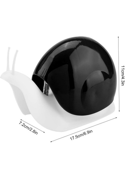 Sevimli Salyangoz Şeklinde Sıvı Sabunluk, Plastik, Çok Renkli, 11 cm Yükseklik, 16 cm Uzunluk modelleri