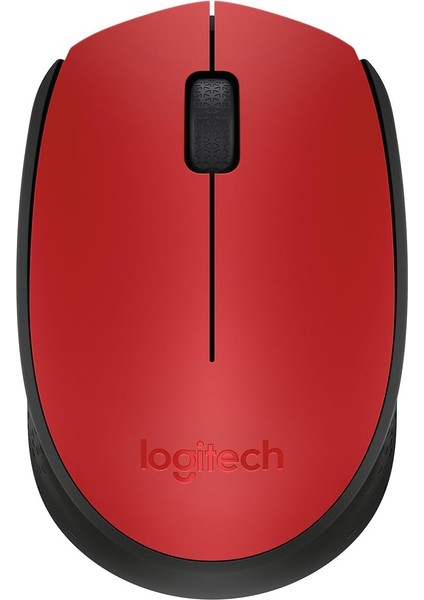 M171 Kablosuz Mouse, Pc, Mac, Dizüstü Bilgisayar Için, 2,4 Ghz, USB Mini Alıcılı, Optik Izleme, 12 Aylık Pil Ömrü, Sağ ve Sol Elle Kullanıma Uygun, Kırmızı