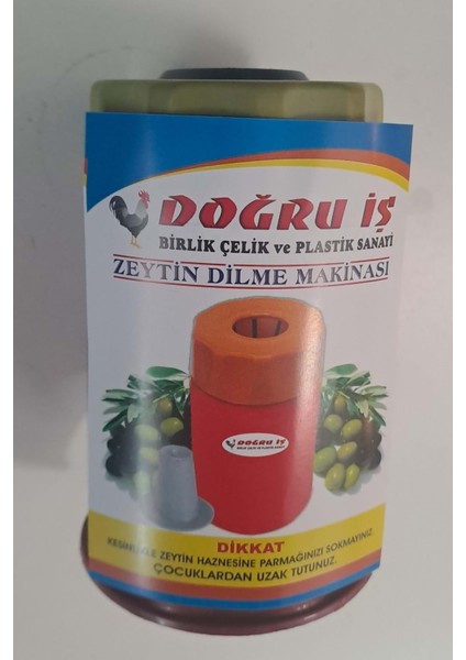 Doğru Iş Zeytin Çizme - Zeytin Dilme Makinası ( 3 Bıçaklı )