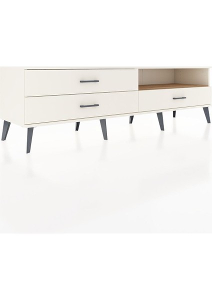 Hyperion Tv Ünitesi Tek Raflı 3 Çekmeceli 176X44X51 Aytaşı-Çam/aytaşı fiyatları