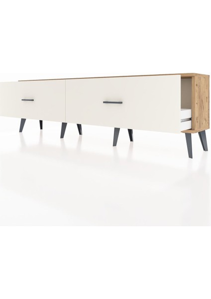 Arges Tv Ünitesi 2 Çekmeceli 176X30X51 Çam-Çam/aytaşı fırsatları