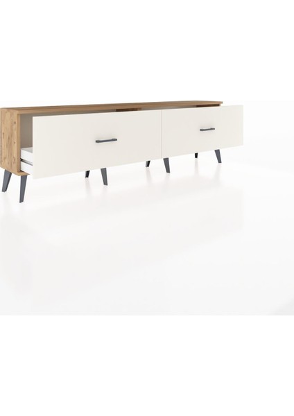 Arges Tv Ünitesi 2 Çekmeceli 176X30X51 Çam-Çam/aytaşı indirimleri