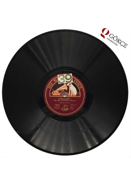 Fikriye Hanım - Ben Miyim Yalnız Hayran Taş Plak 1010 Çil (Y)PLK1287