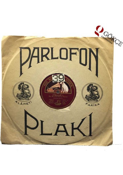 Fikriye Hanım - Ben Miyim Yalnız Hayran Taş Plak 1010 Çil (Y)PLK1287 modelleri