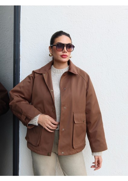 Kadife Yaka Kapitone Dolgu Ceket fiyatları