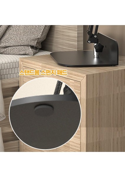 Profesyonel 80CM Kol Uzunluğu Koltuk Yatak, Masa Veya Masaüstü Monaj Tablet Tutucu Açısı Ayarlanabilir 360 Derece Dönebilen Kol ve Alüminyum Gövde Siyah Renk Ct7 (Ct7) modelleri